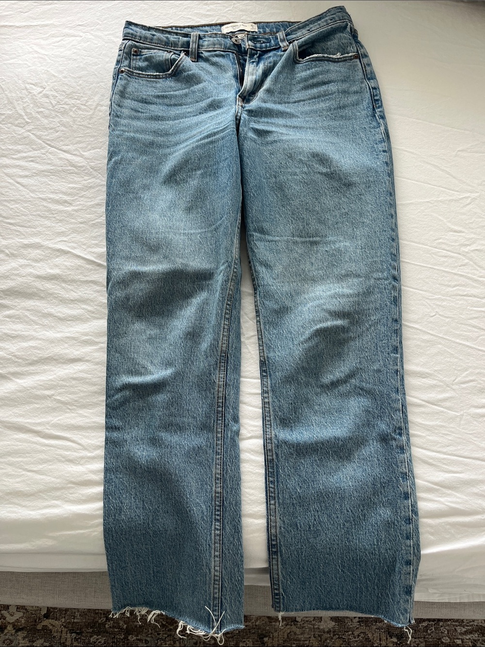 Abercrombie straight jeans